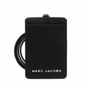 Marc Jacobs black Lanyard ID Holder, NWT